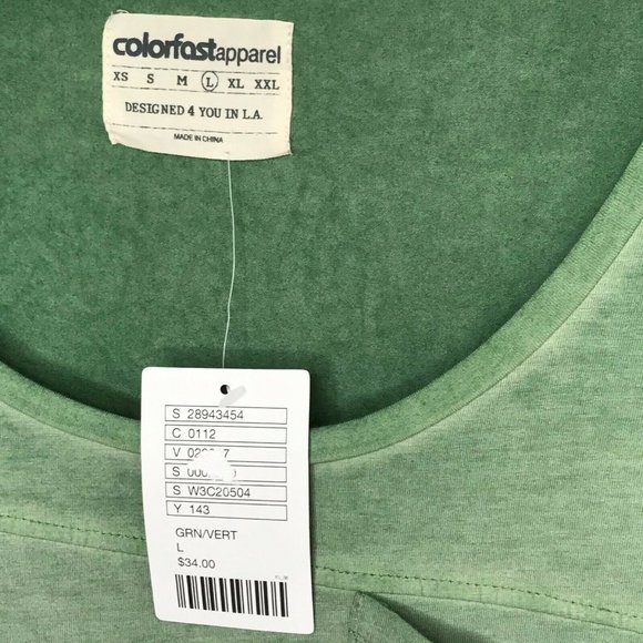 Colorfast Tops Colorfast Apparel Open Back Short Sleeve Shirt Top Poshmark